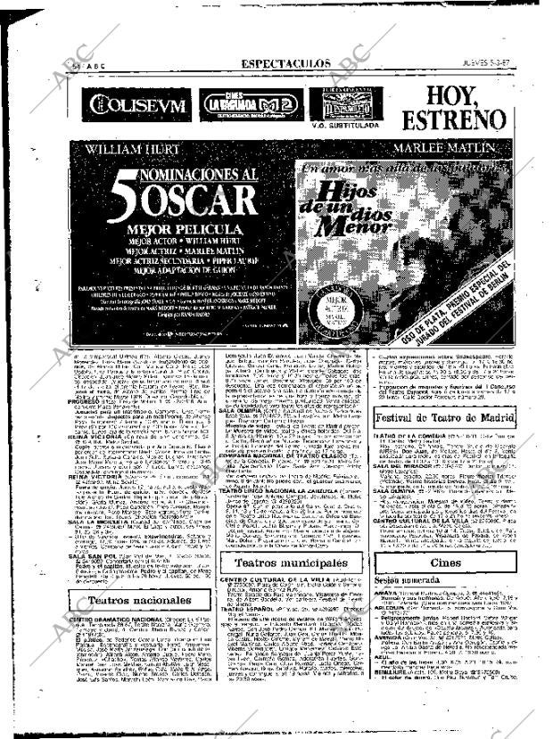 ABC MADRID 05-03-1987 página 84