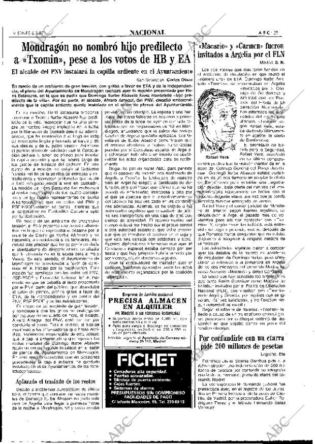 ABC MADRID 06-03-1987 página 25