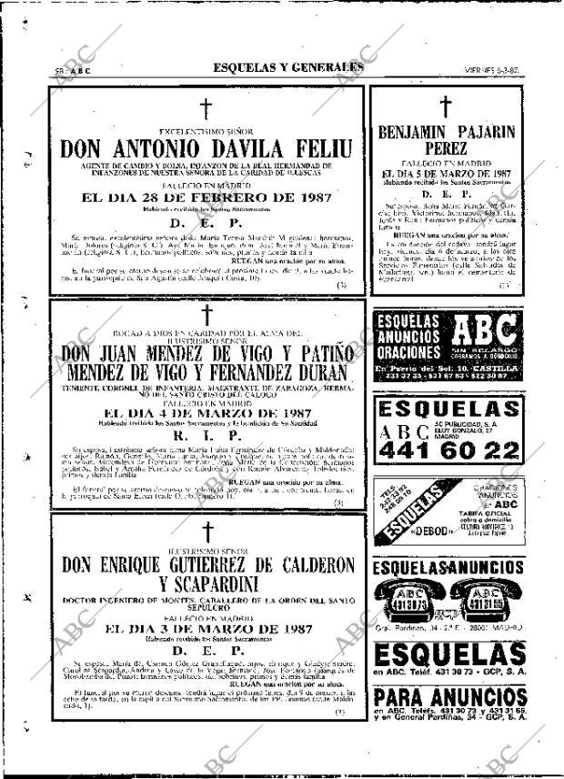 ABC MADRID 06-03-1987 página 98