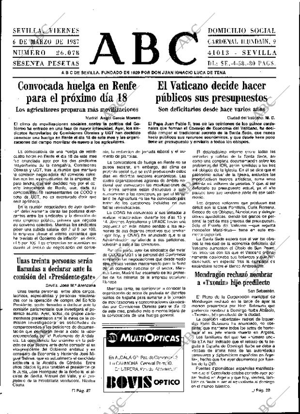 ABC SEVILLA 06-03-1987 página 13