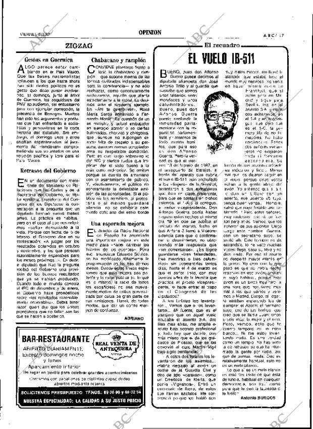 ABC SEVILLA 06-03-1987 página 17