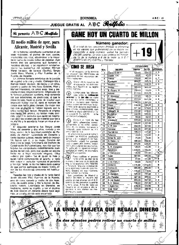 ABC SEVILLA 06-03-1987 página 49