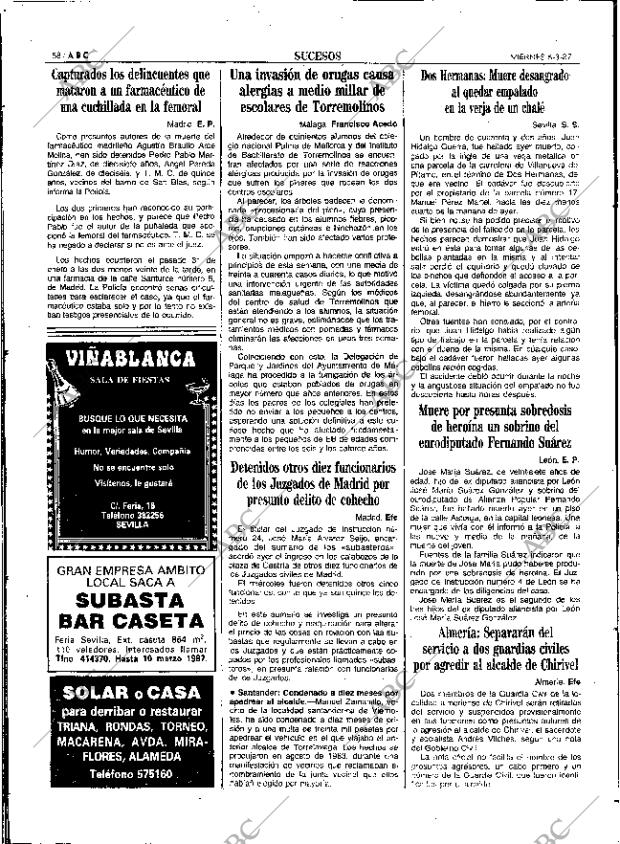 ABC SEVILLA 06-03-1987 página 58