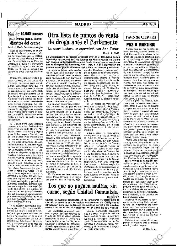 ABC MADRID 07-03-1987 página 27