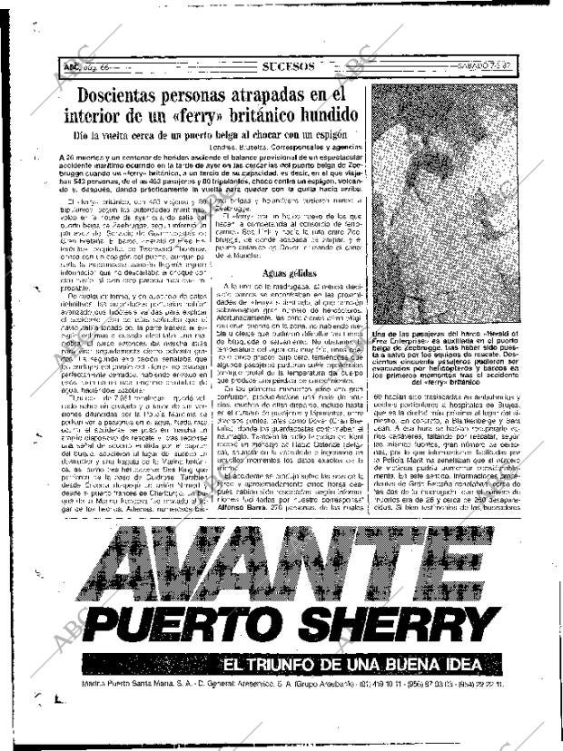 ABC MADRID 07-03-1987 página 66