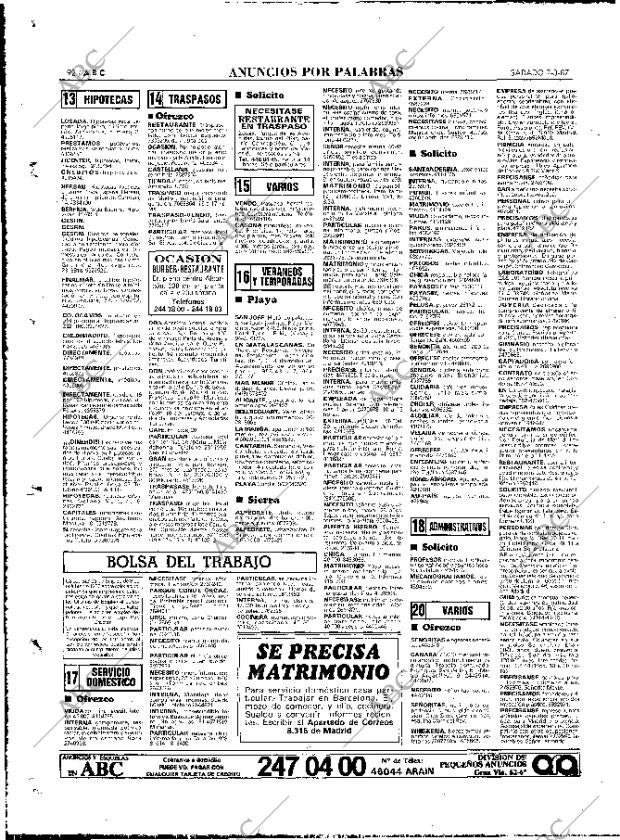 ABC MADRID 07-03-1987 página 92