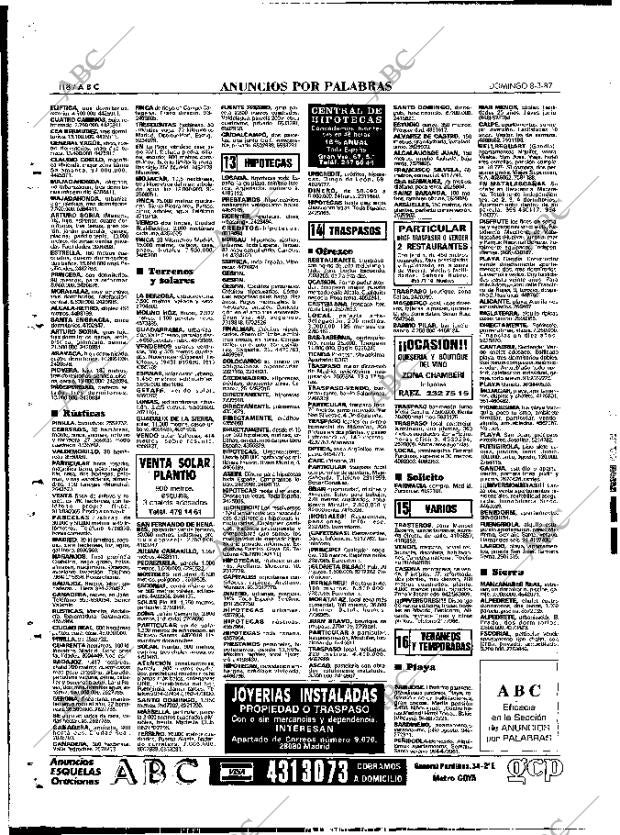 ABC MADRID 08-03-1987 página 118