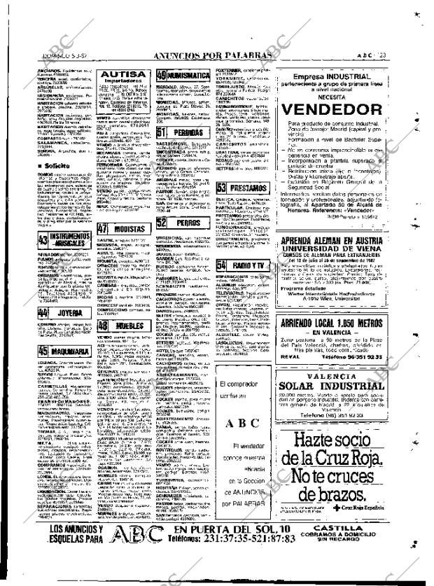 ABC MADRID 08-03-1987 página 123