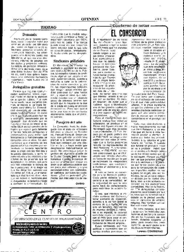 ABC MADRID 08-03-1987 página 25