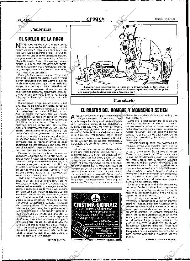 ABC MADRID 08-03-1987 página 26