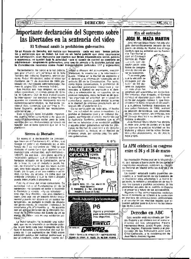 ABC MADRID 08-03-1987 página 61