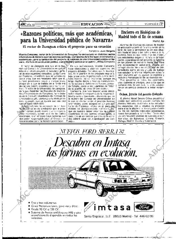 ABC MADRID 08-03-1987 página 66