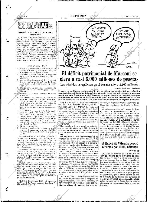 ABC MADRID 08-03-1987 página 72