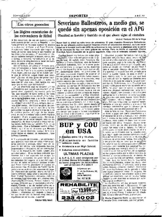 ABC MADRID 08-03-1987 página 87
