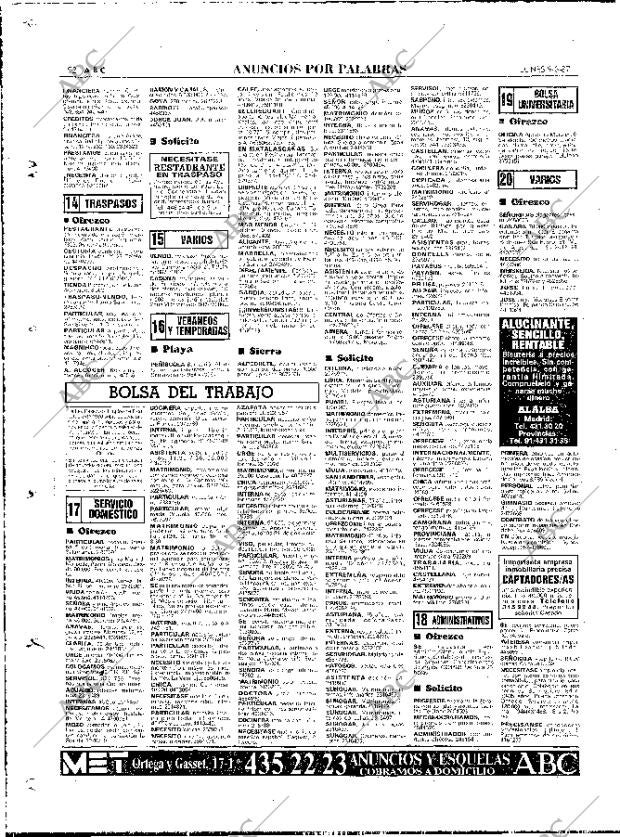 ABC MADRID 09-03-1987 página 92