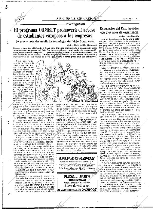 ABC MADRID 10-03-1987 página 54