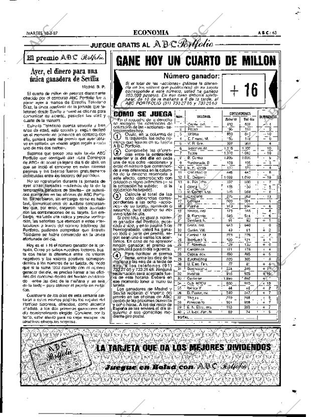 ABC MADRID 10-03-1987 página 63