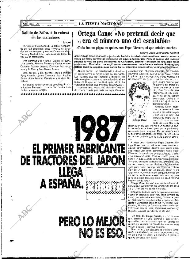 ABC MADRID 10-03-1987 página 70