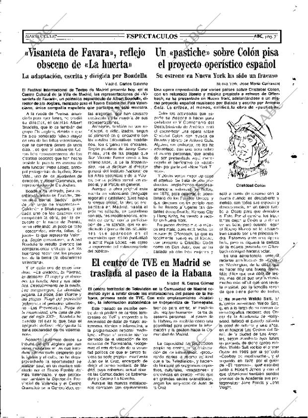 ABC MADRID 10-03-1987 página 71