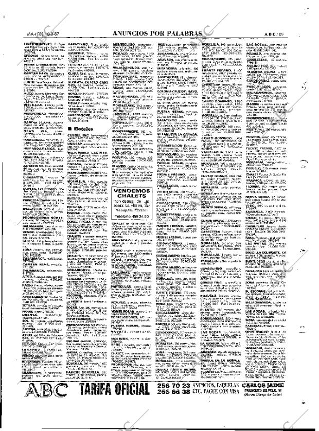 ABC MADRID 10-03-1987 página 89