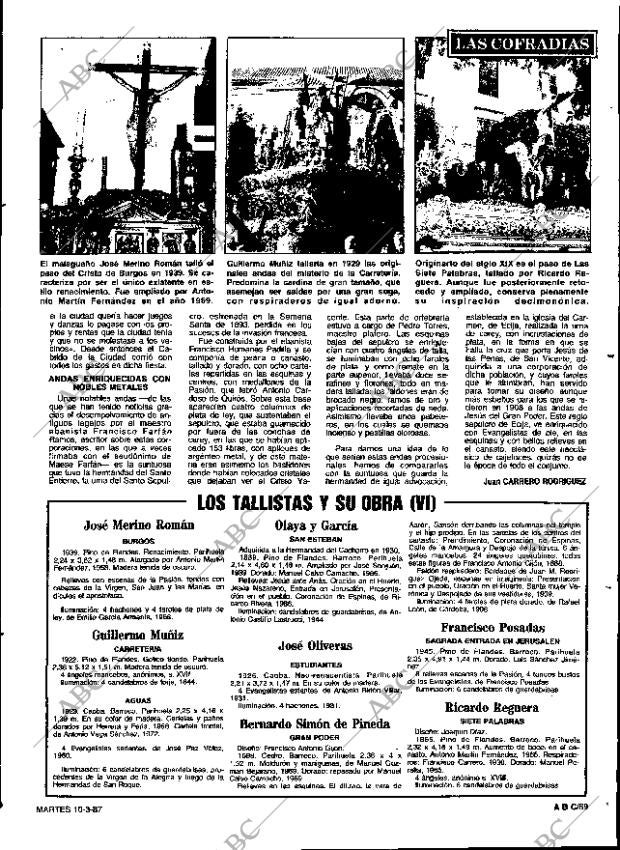 ABC SEVILLA 10-03-1987 página 69