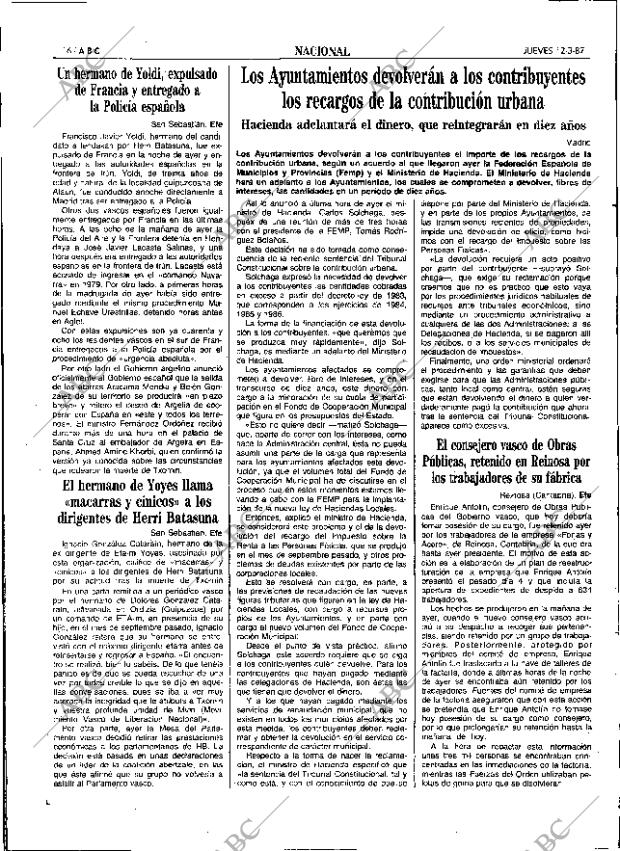 ABC SEVILLA 12-03-1987 página 16