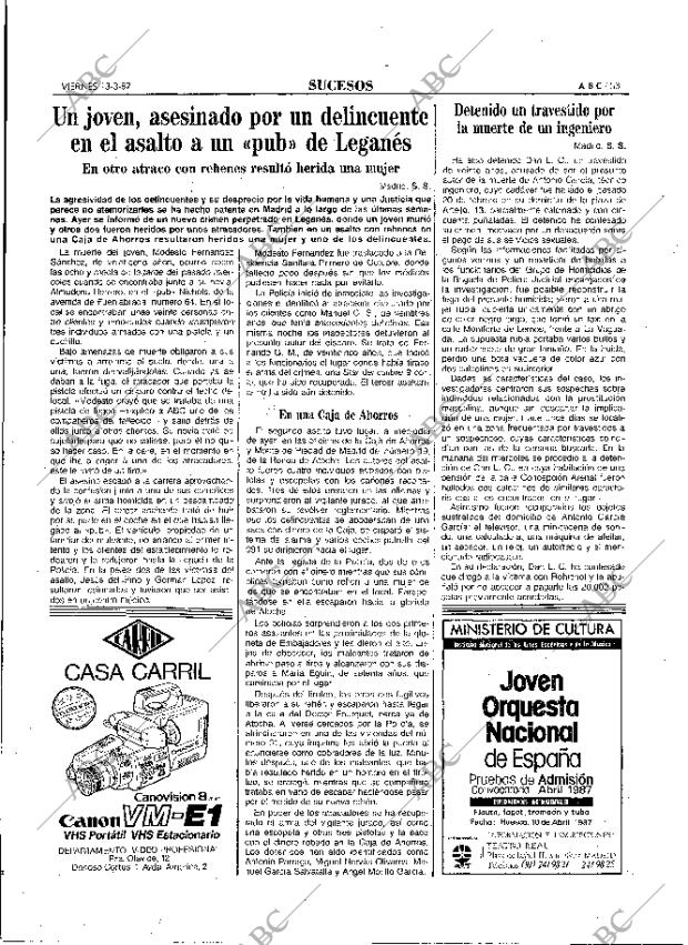 ABC MADRID 13-03-1987 página 53