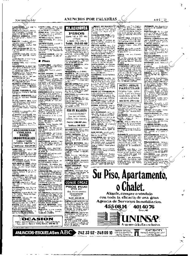 ABC MADRID 15-03-1987 página 123