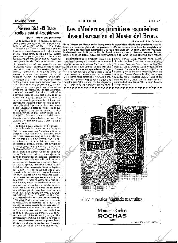 ABC MADRID 15-03-1987 página 67
