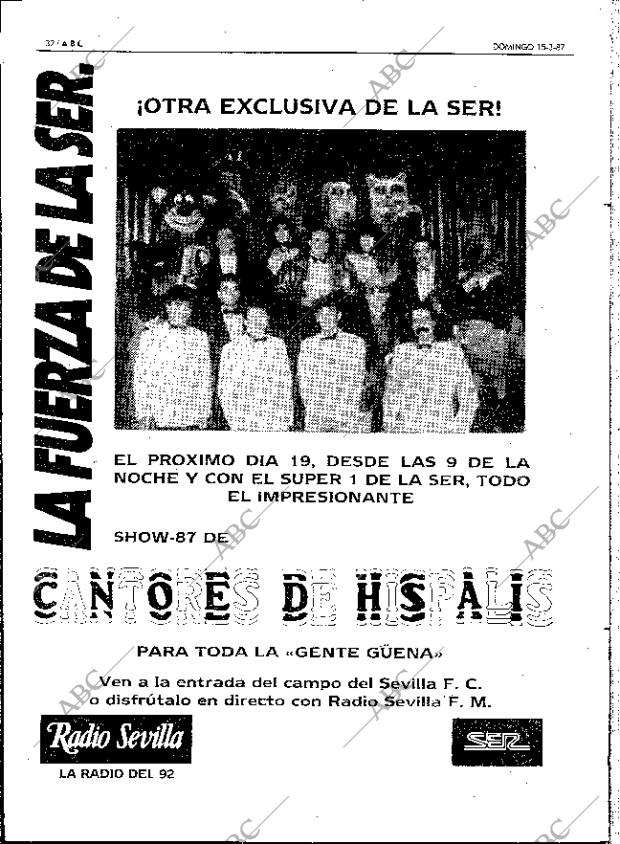 ABC SEVILLA 15-03-1987 página 32