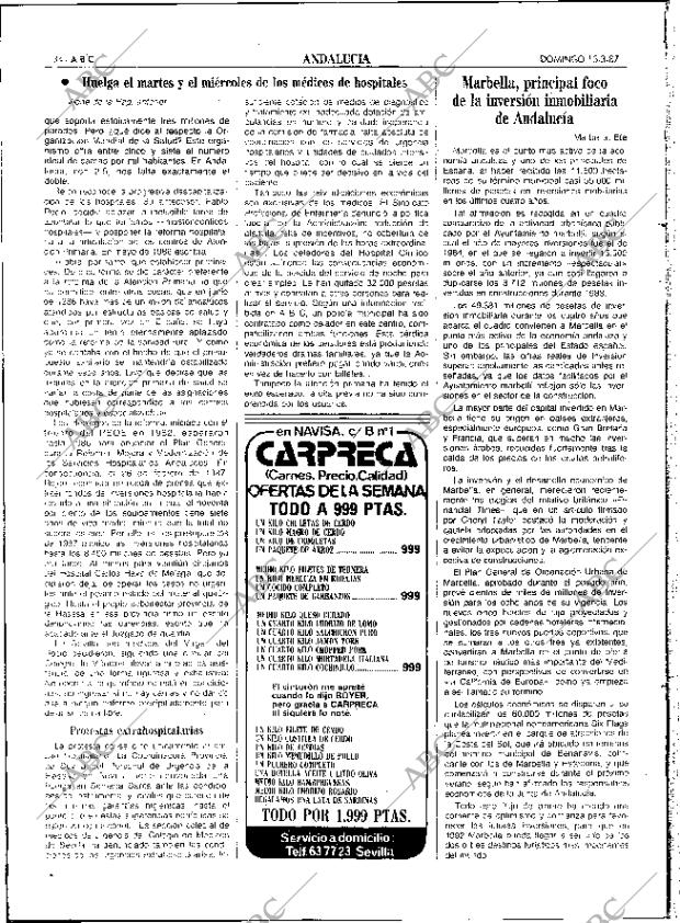 ABC SEVILLA 15-03-1987 página 34