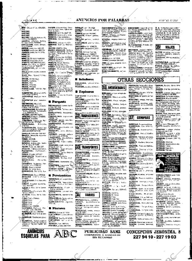 ABC MADRID 17-03-1987 página 106