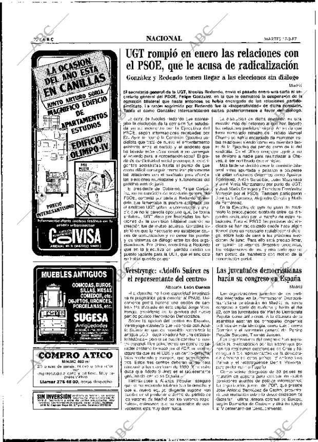 ABC MADRID 17-03-1987 página 22