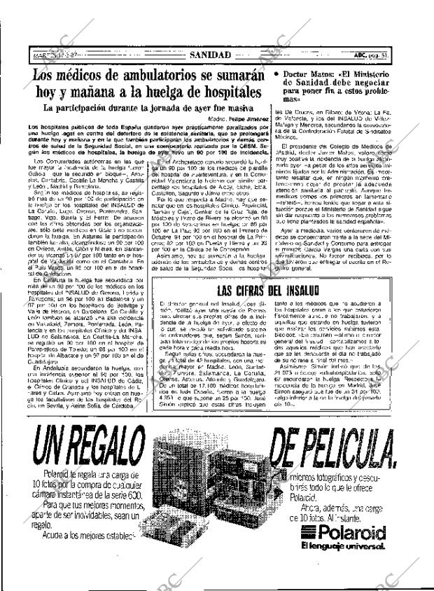 ABC MADRID 17-03-1987 página 51