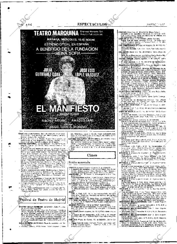 ABC MADRID 17-03-1987 página 86