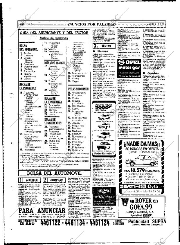 ABC MADRID 17-03-1987 página 94