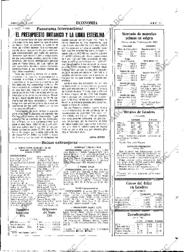 ABC MADRID 18-03-1987 página 65