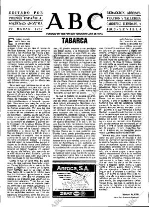 ABC SEVILLA 19-03-1987 página 3