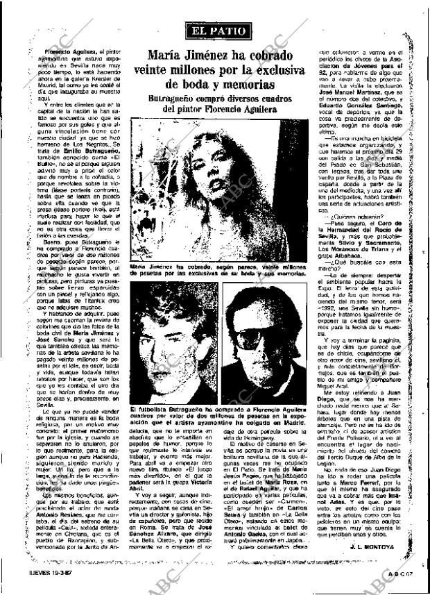 ABC SEVILLA 19-03-1987 página 67
