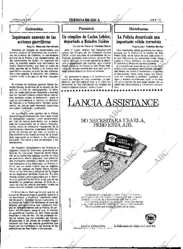 ABC MADRID 20-03-1987 página 31