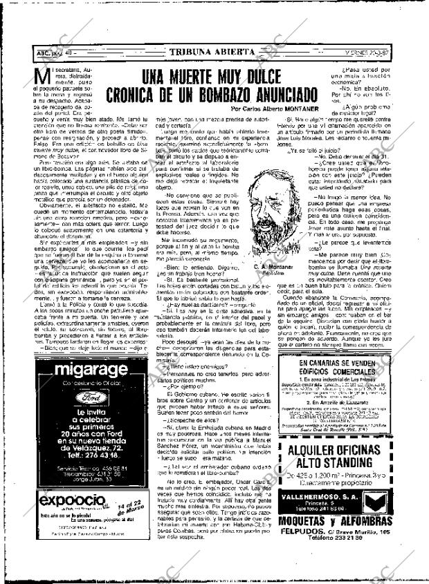 ABC MADRID 20-03-1987 página 40