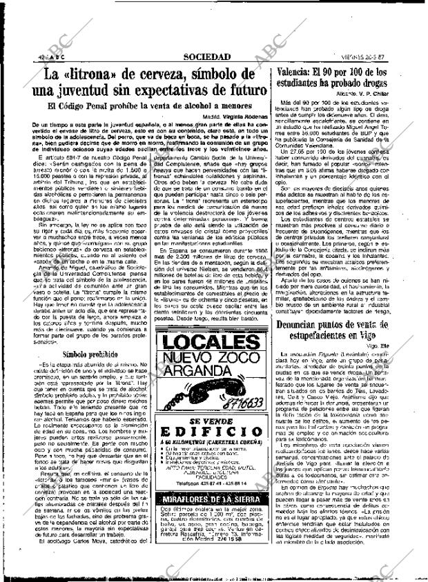 ABC MADRID 20-03-1987 página 42