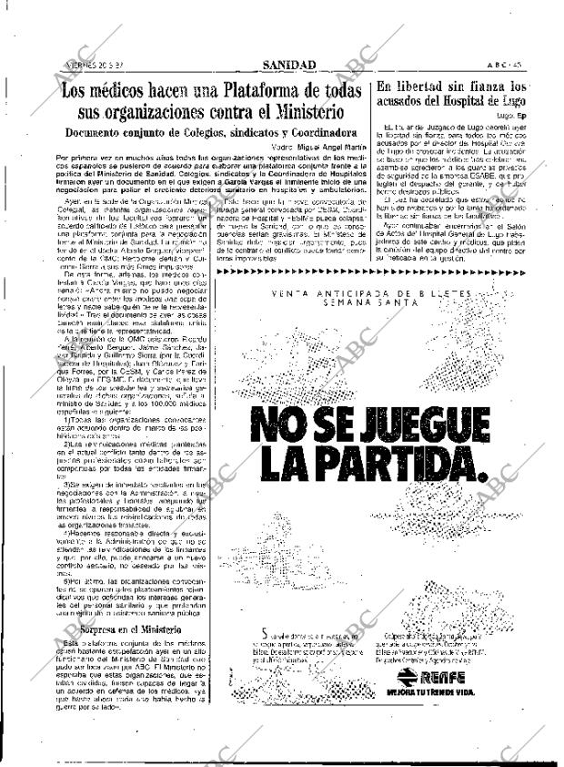 ABC MADRID 20-03-1987 página 45