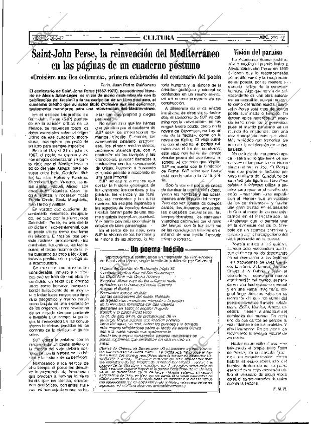 ABC MADRID 20-03-1987 página 47