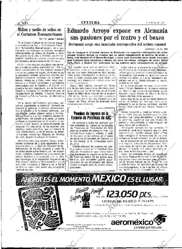 ABC MADRID 20-03-1987 página 48