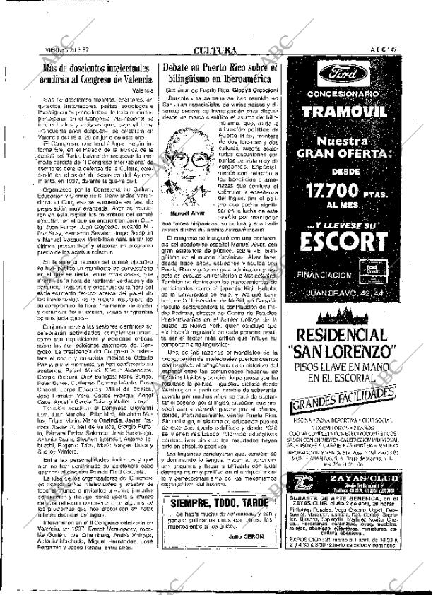 ABC MADRID 20-03-1987 página 49