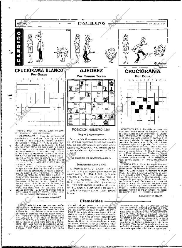 ABC MADRID 20-03-1987 página 96