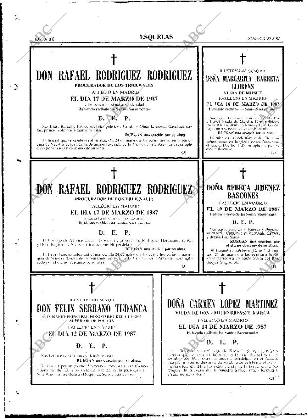 ABC MADRID 22-03-1987 página 100
