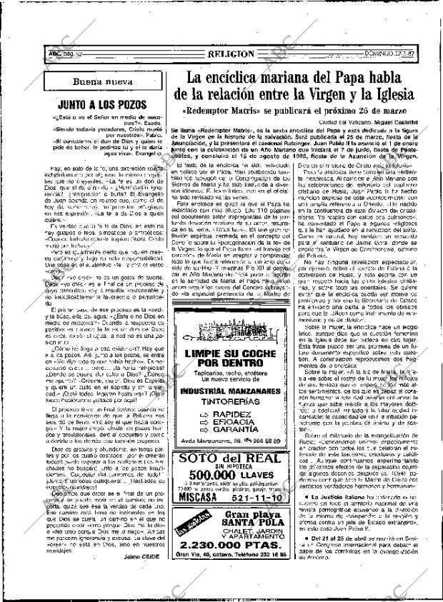 ABC MADRID 22-03-1987 página 52