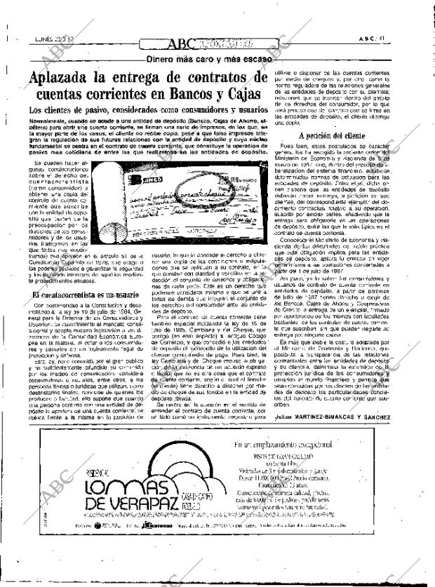 ABC MADRID 23-03-1987 página 41